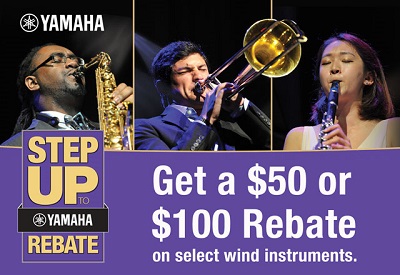 Step Up to Yamaha Rebate